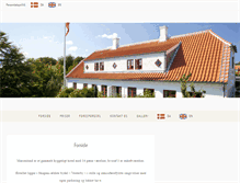 Tablet Screenshot of marienlund.dk